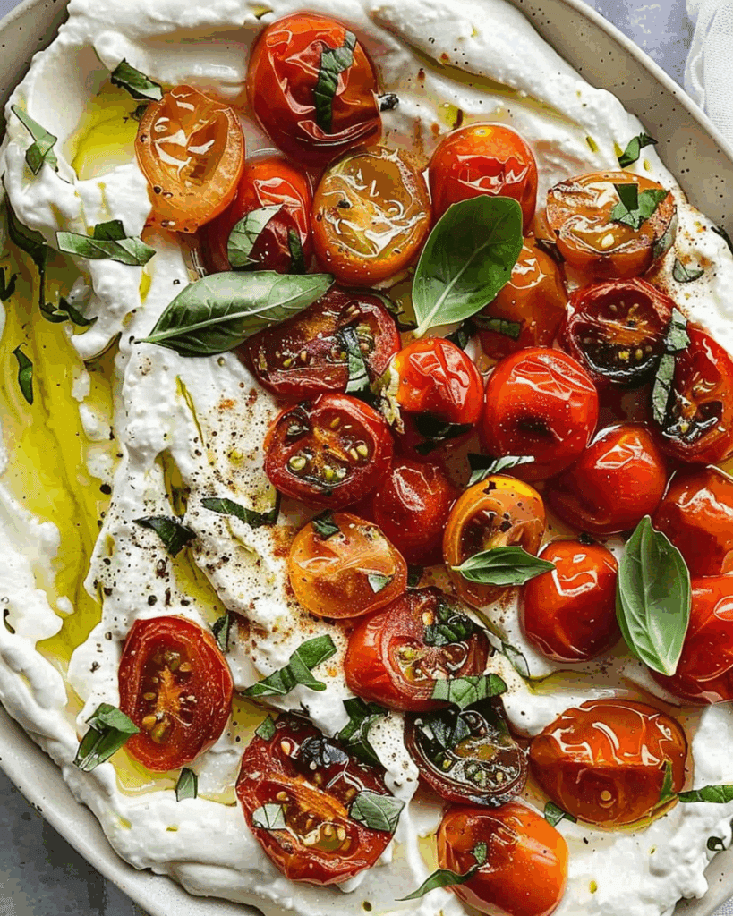 Whipped Feta with Roasted Tomatoes