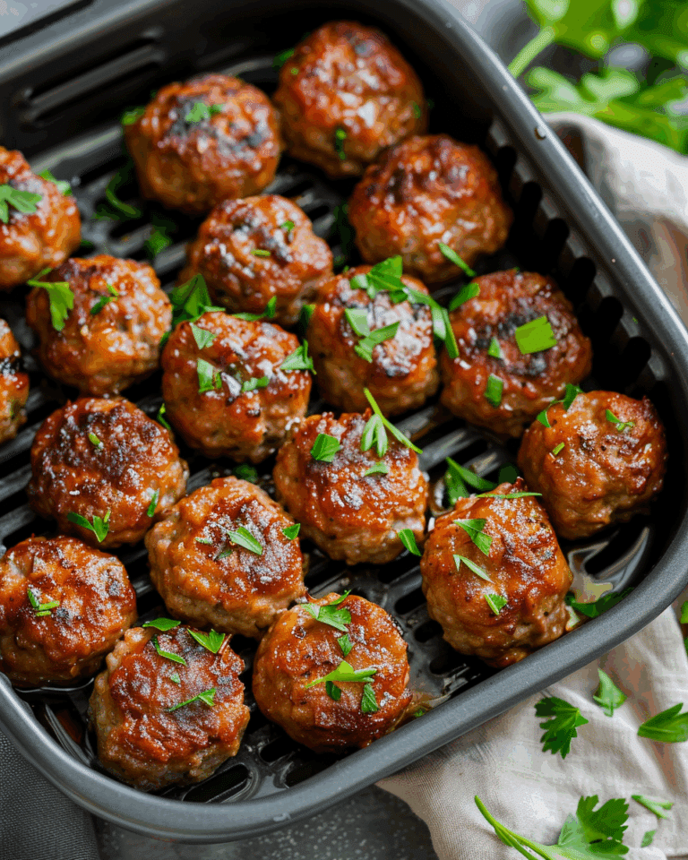 Air Fryer Meatballs