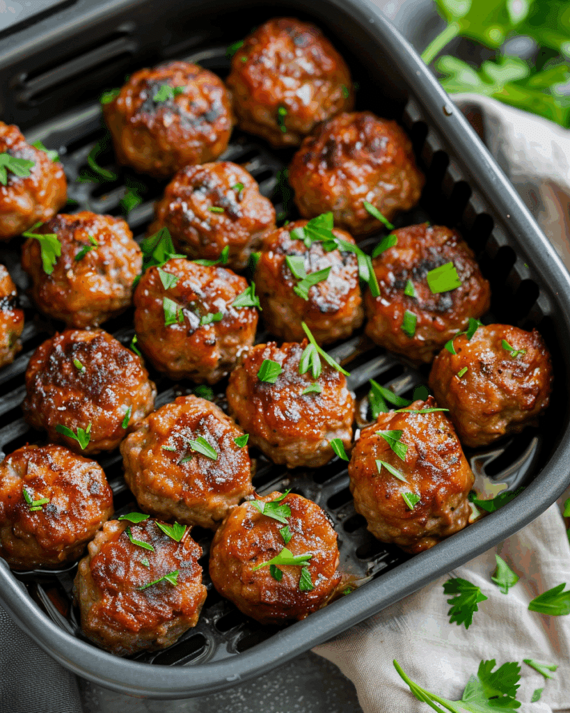 Air Fryer Meatballs