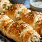 Baked Chicken Stuffed Crescent Rolls