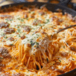 Baked Cream Cheese Spaghetti