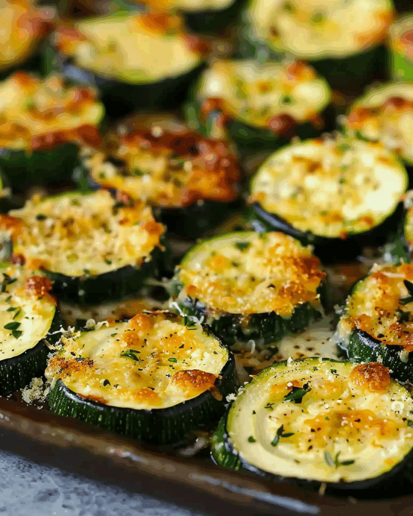 Baked Parmesan Zucchini