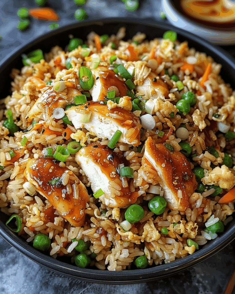 Bang Bang Chicken Fried Rice