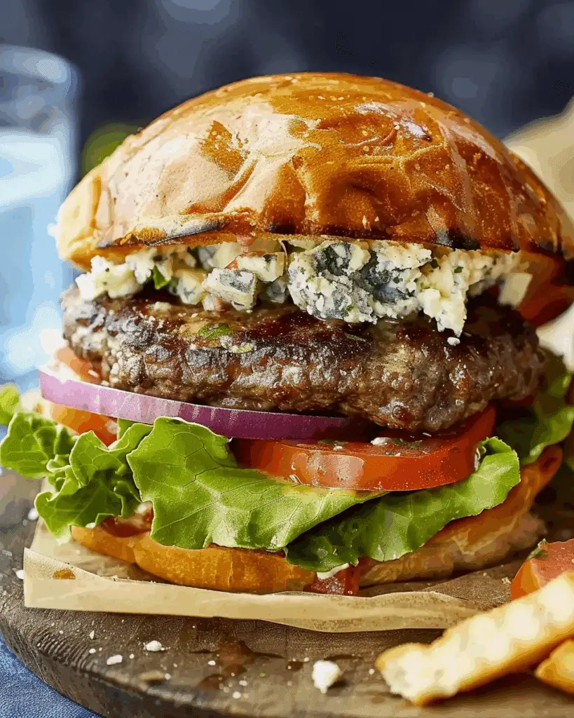 Blue Cheese Burgers