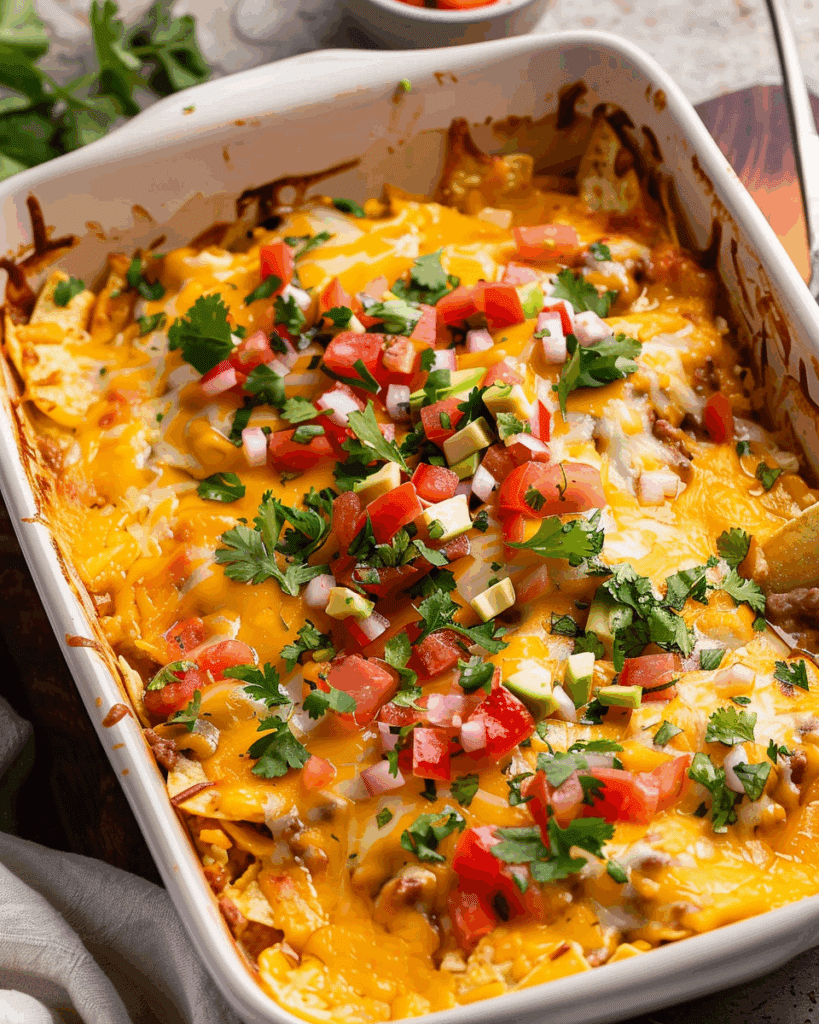 Breakfast Taco Casserole