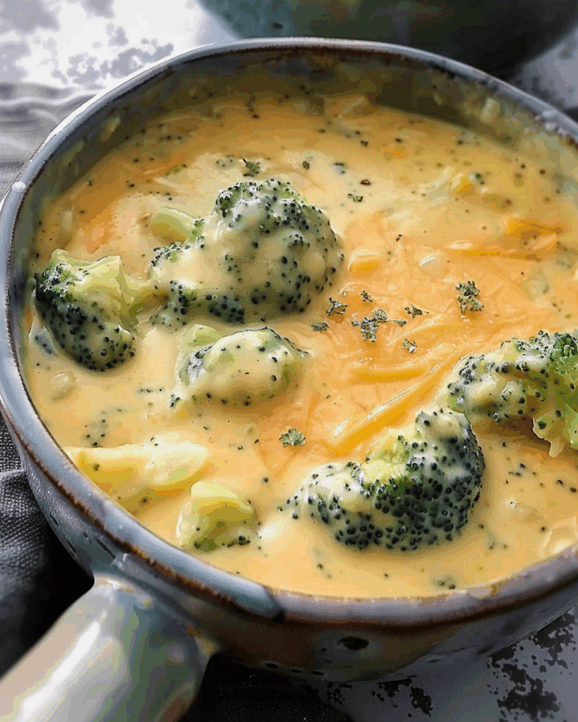 Broccoli Cheddar Soup