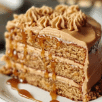 Butterscotch Cake with Caramel Frosting