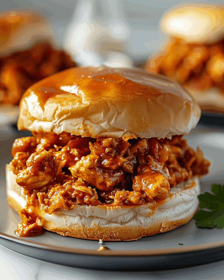 Cajun Chicken Sloppy Joes