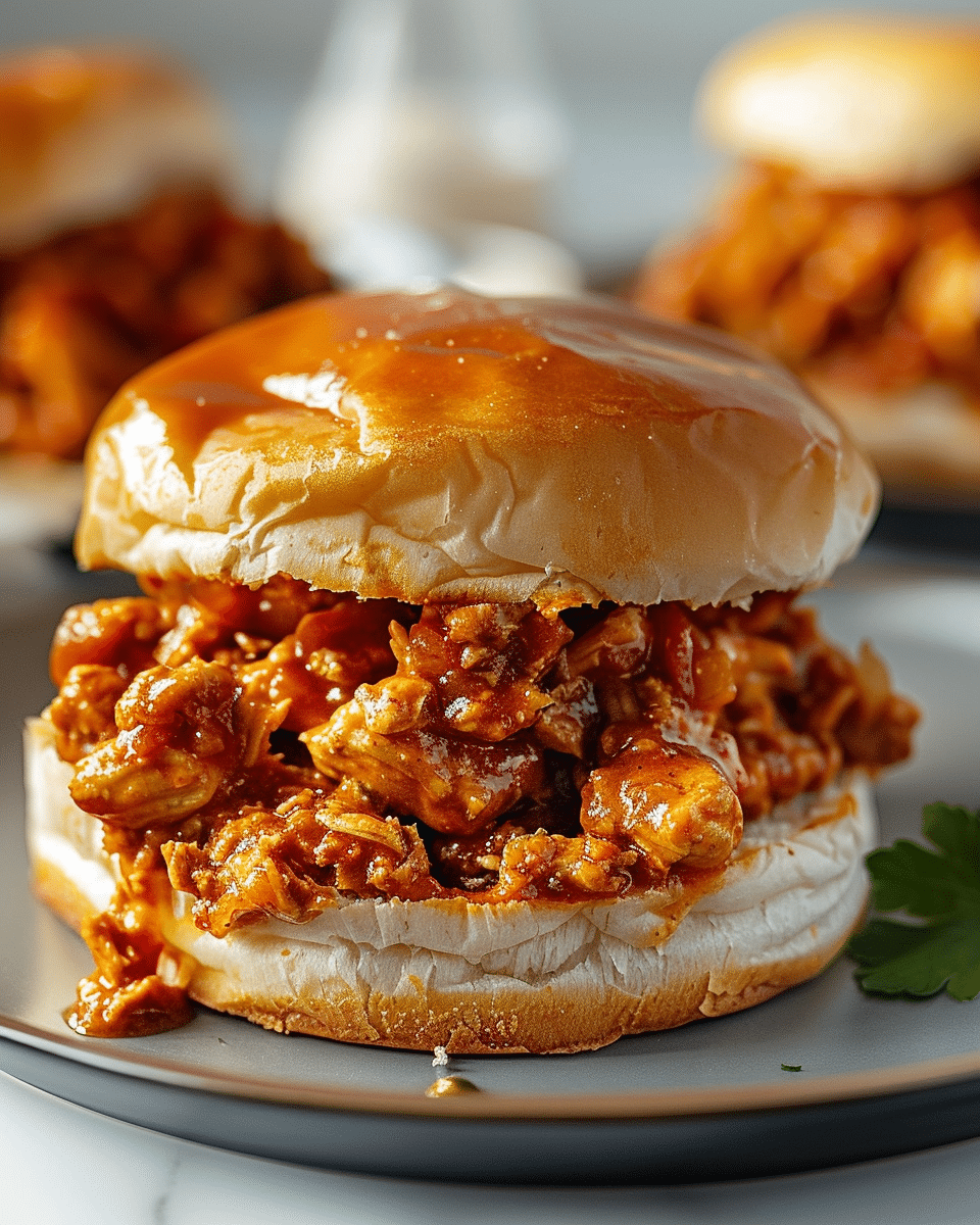 Cajun Chicken Sloppy Joes