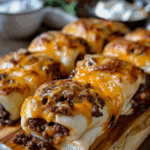Cheesy Beefy Rolls