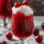 Cherry Rum and Coke Slushie