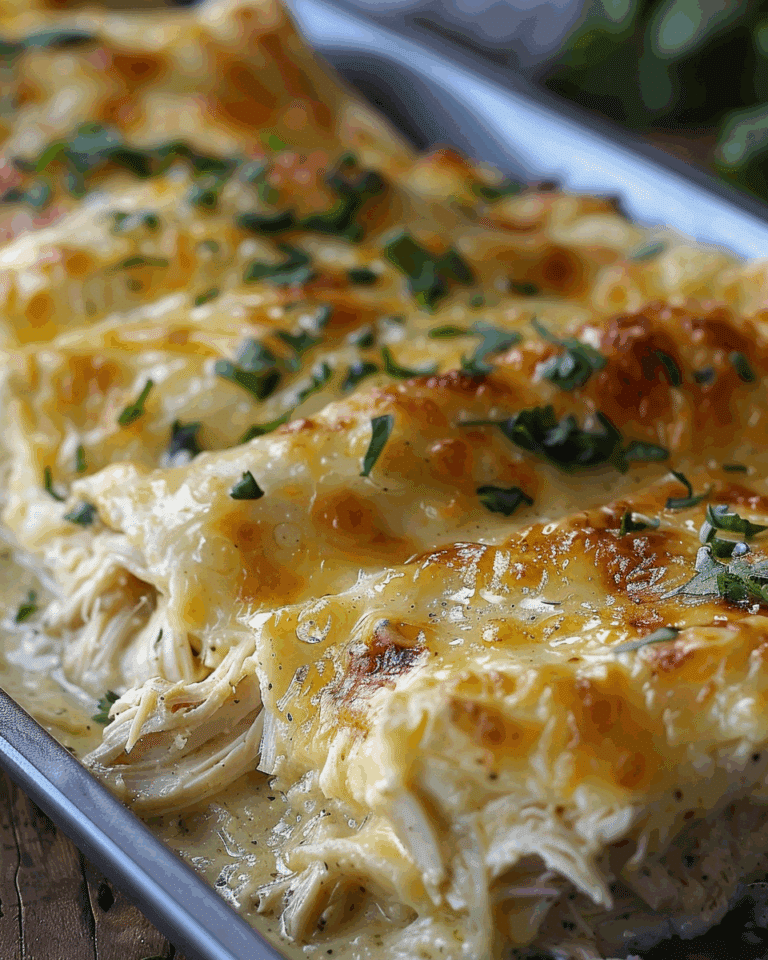 Chicken Enchiladas with Salsa Verde