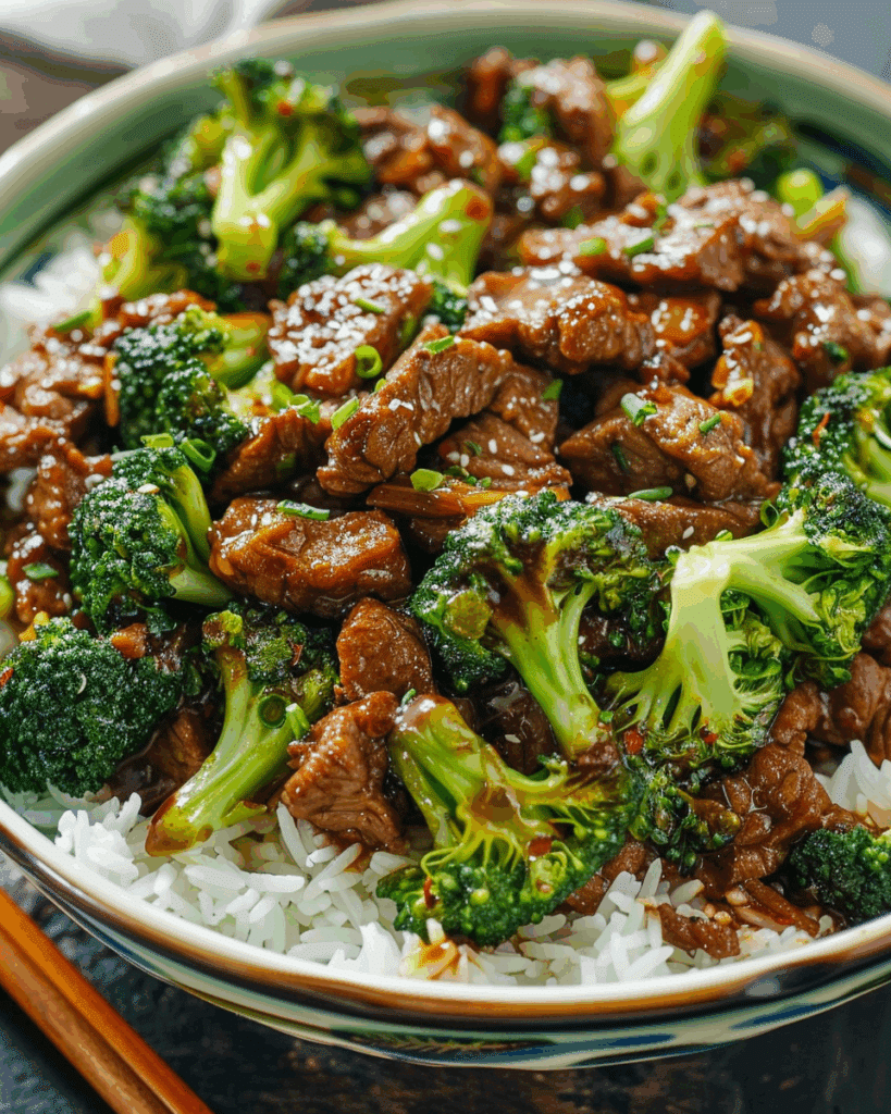 Chinese Beef and Broccoli Stir Fry