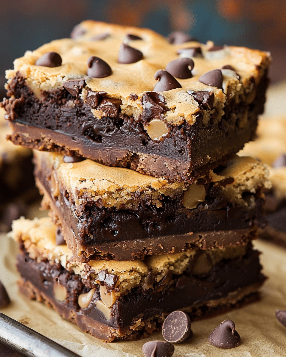 Chocolate Chip Cookie Brownies Recipe