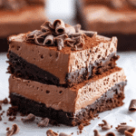 Chocolate Mousse Brownies