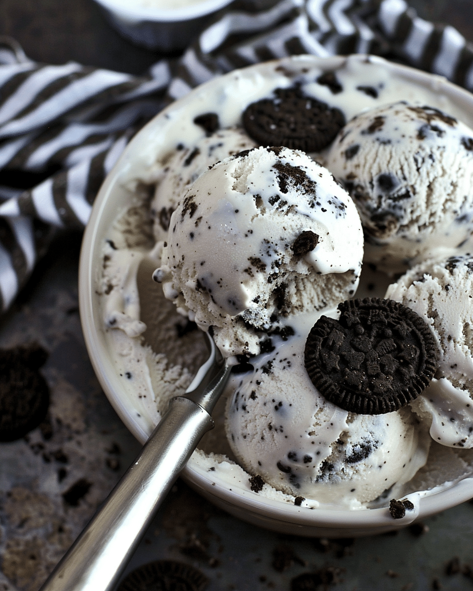 Cookies and Cream Ice Cream