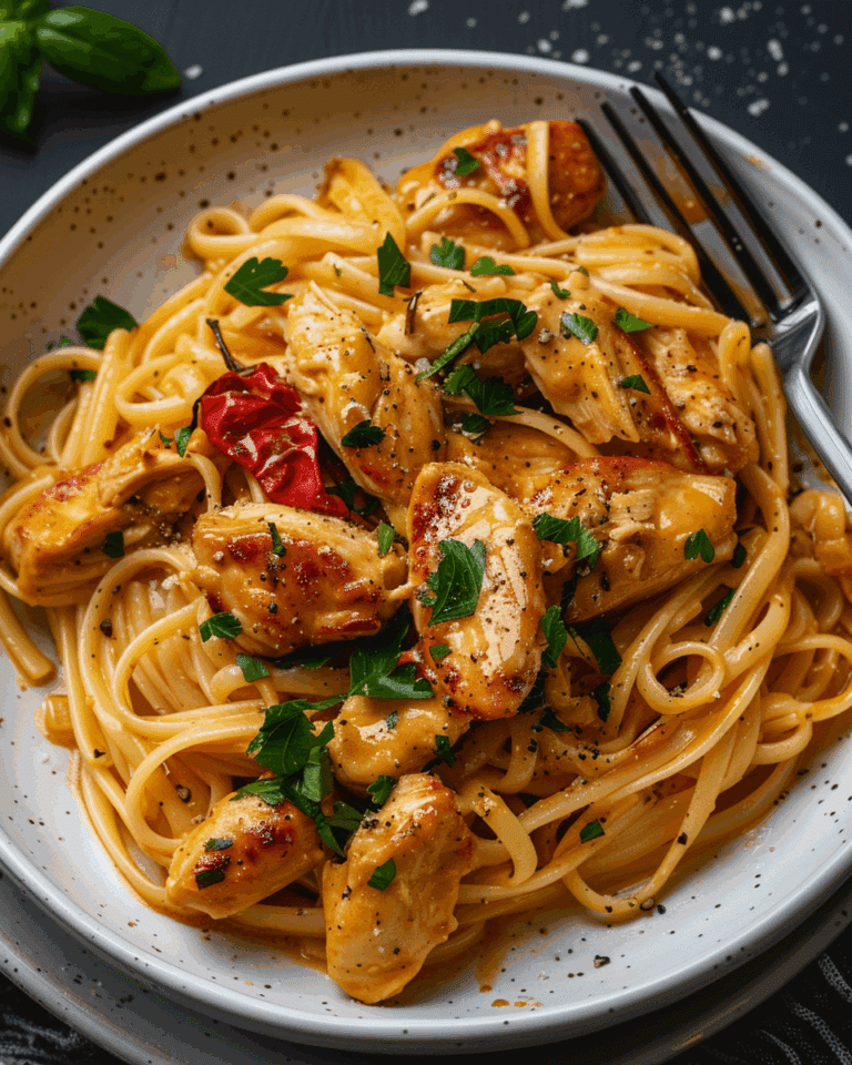 Cowboy Butter Chicken Linguine