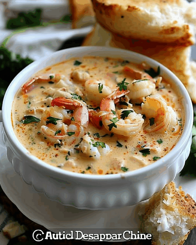 Crab and Shrimp Seafood Bisque