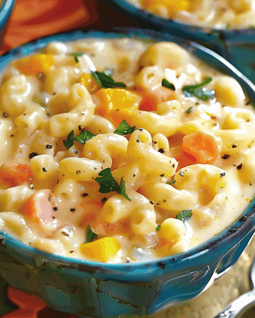 Creamy Macaroni Soup