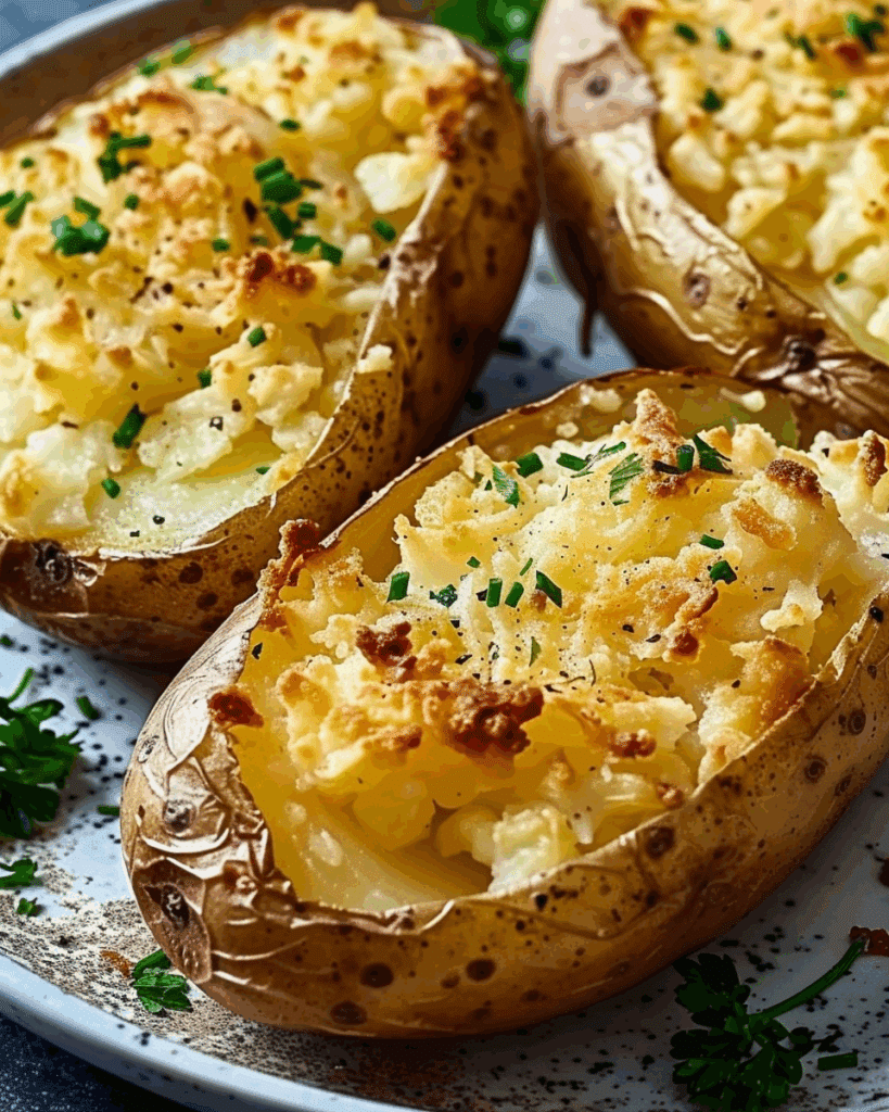 Crispy Air Fryer Baked Potato