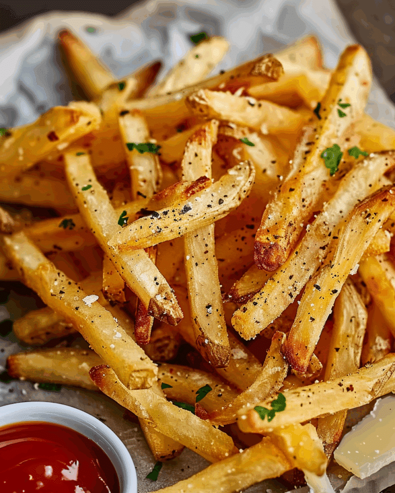 Crispy Air Fryer Seasoned French Fries