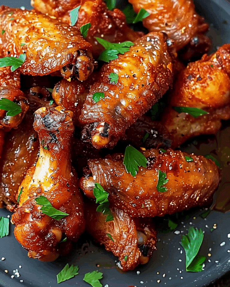 Crispy Baked Chicken Wings