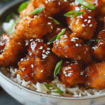 Crispy Chinese Honey Garlic Chicken