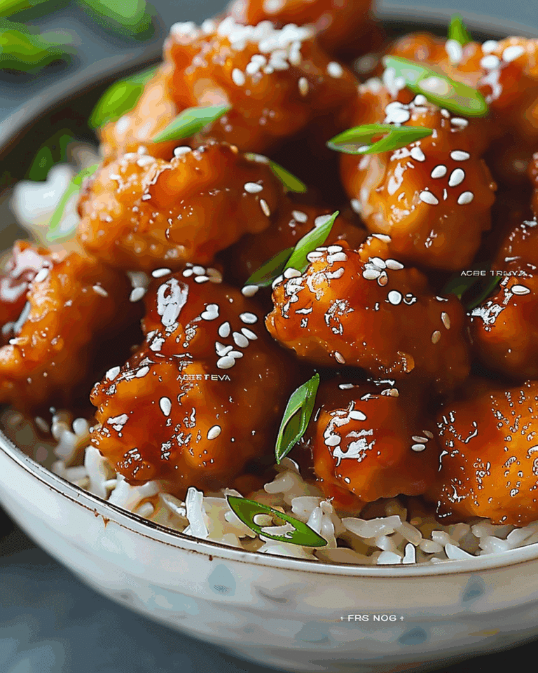 Crispy Chinese Honey Garlic Chicken