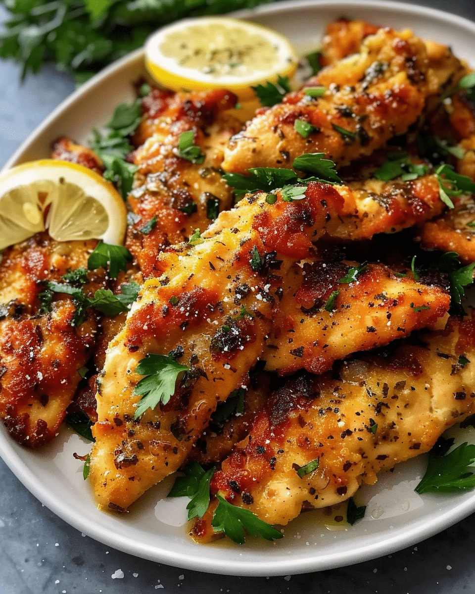 Crispy Greek Chicken Tenders