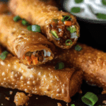 Easy Homemade Crispy Nacho Egg Rolls