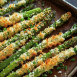 Crispy Parmesan Asparagus Sticks