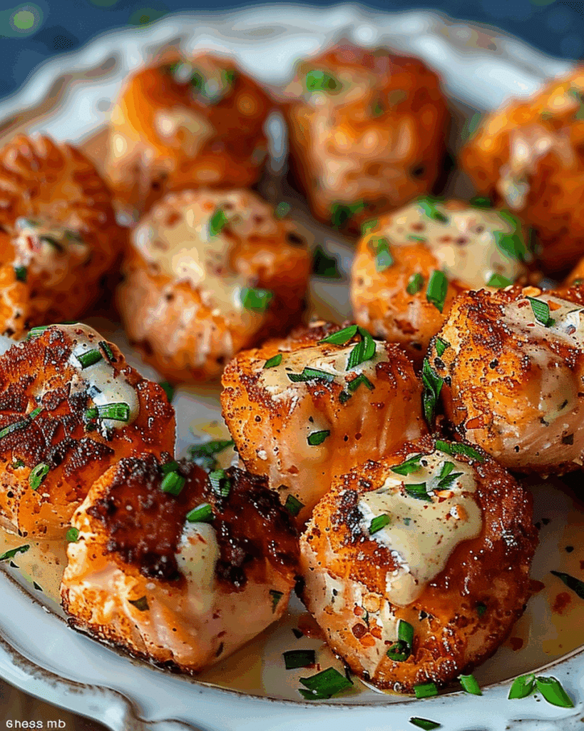 Crispy Bang Bang Salmon Bites