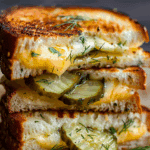 Dill Pickle Grilled Cheese