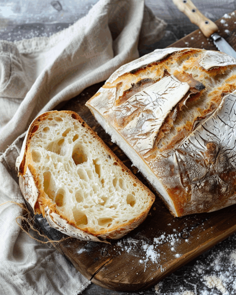 Easiest Rustic Bread