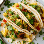 Easy Breakfast Tacos (Egg & Avocado)