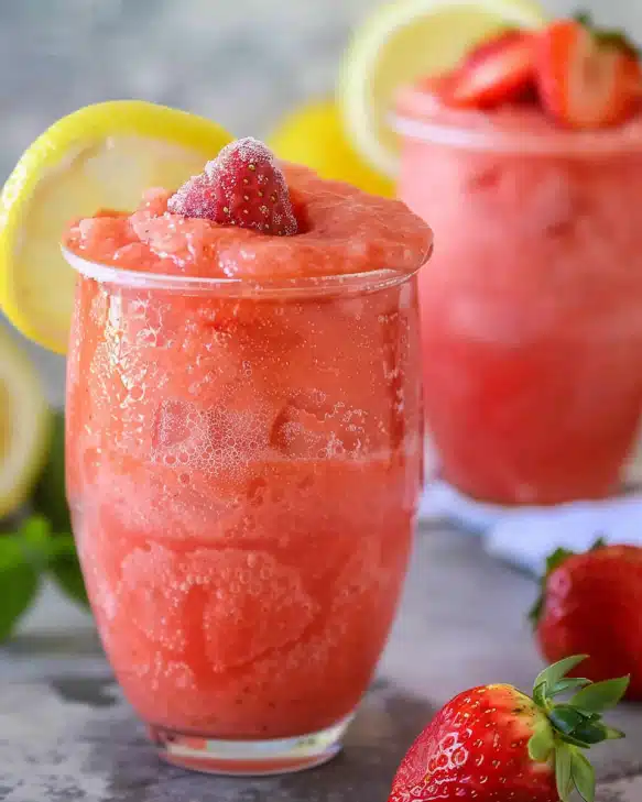 Frozen Strawberry Lemonade
