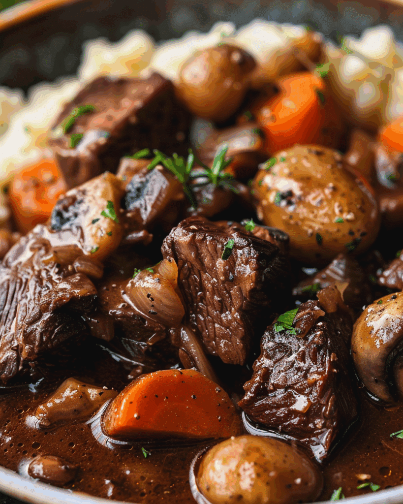 French Beef Bourguignon