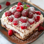 Fresh Raspberry Tiramisu