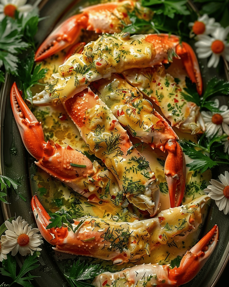 Garlic Butter Crab Legs