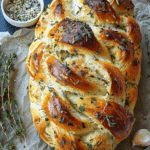 Garlic Herb Braided Bread