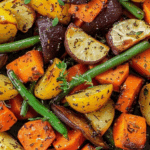 Garlic Herb Roasted Veggies