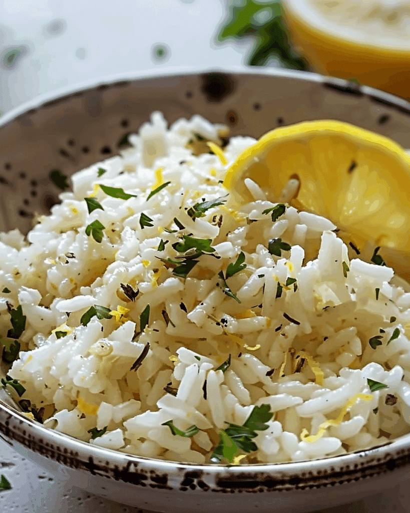 Greek Lemon Rice