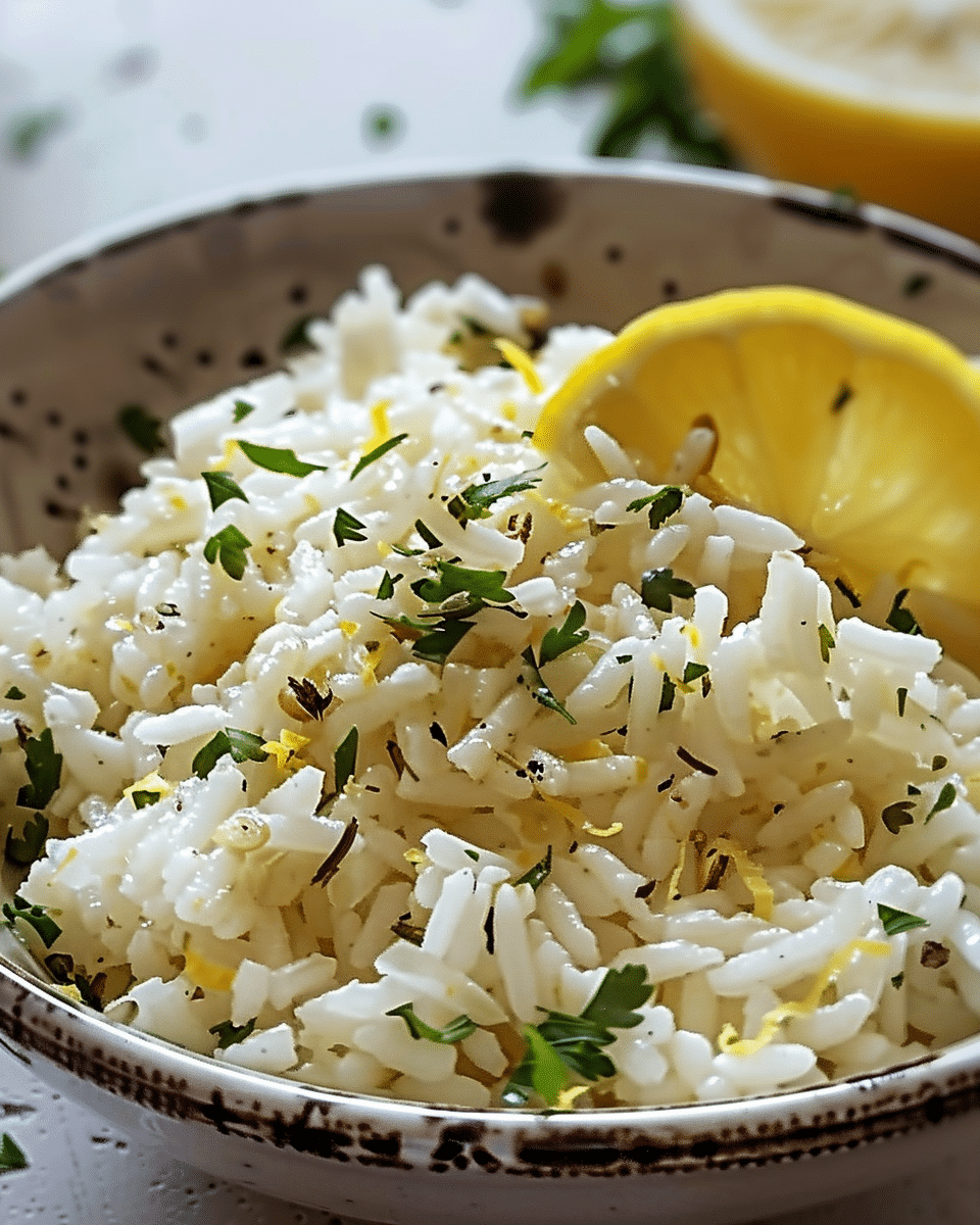 Greek Lemon Rice