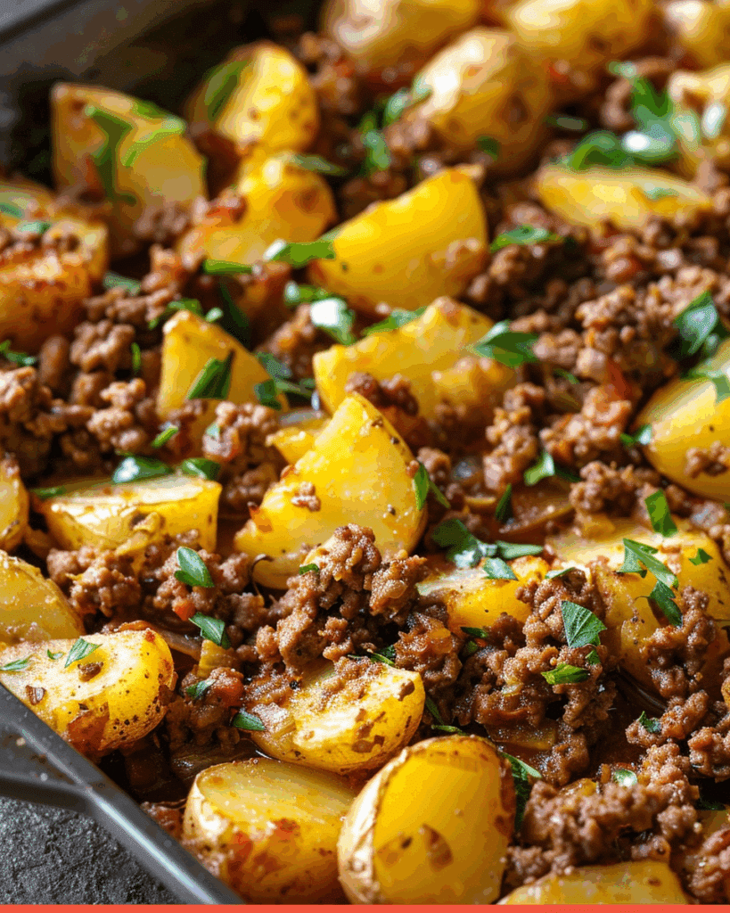 Ground Beef and Potatoes