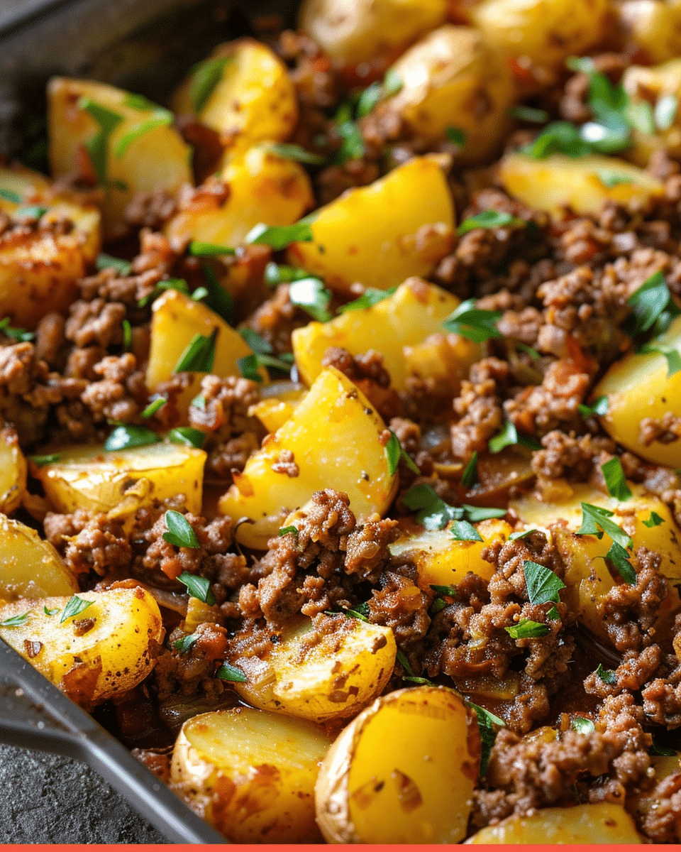 Ground Beef and Potatoes