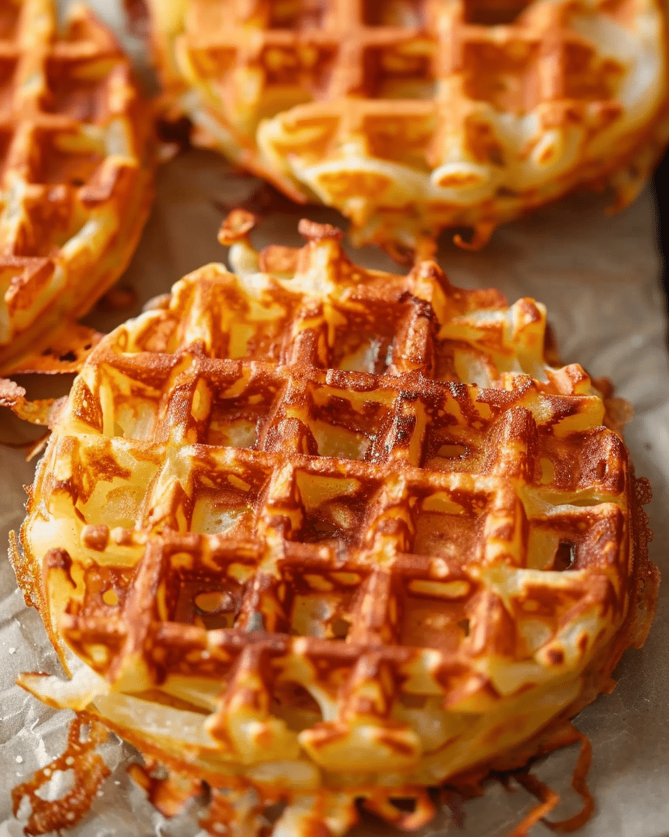 Healthy Hashbrown Chaffle