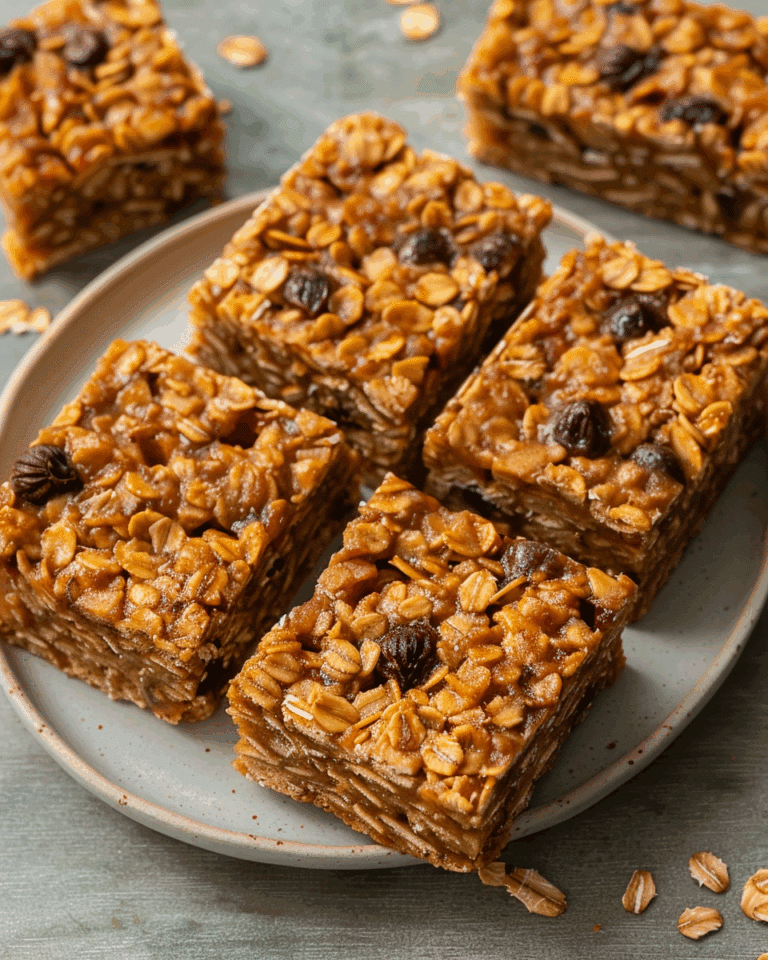 Healthy Oatmeal Breakfast Bars