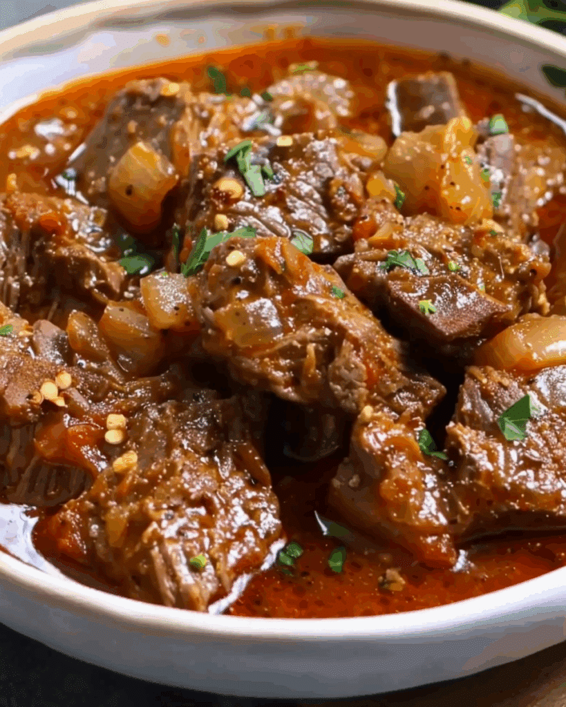 Instant Pot Greek Beef Stifado