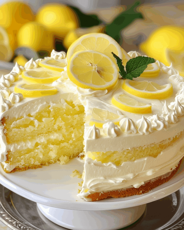 Lemon Cream Cake