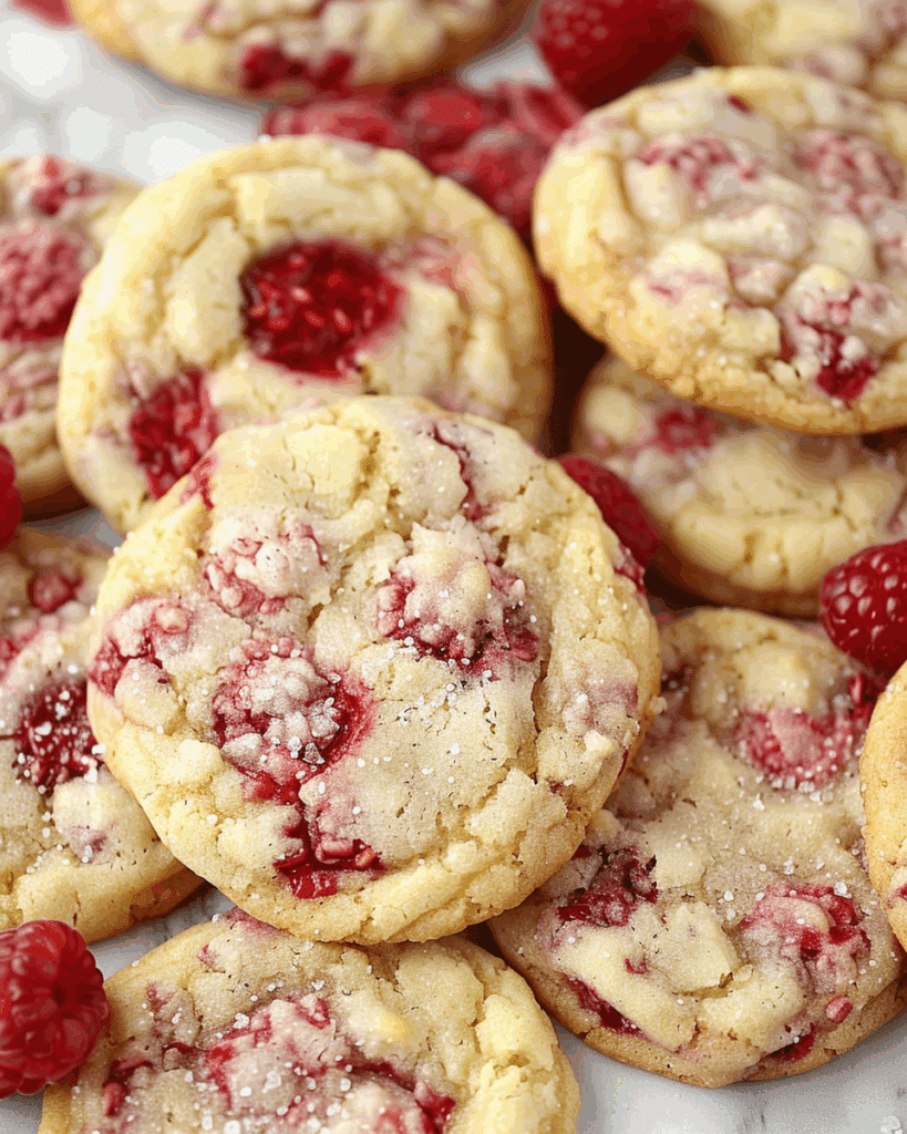 Lemon Raspberry Cookies